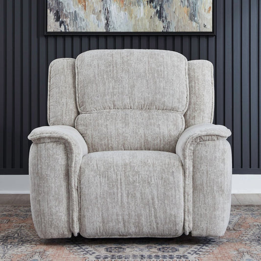 Clayton - ZG Recliner P3 - Galactic Parchment Reclining Chairs by Liberty Furniture - Walls Furniture & Mattress