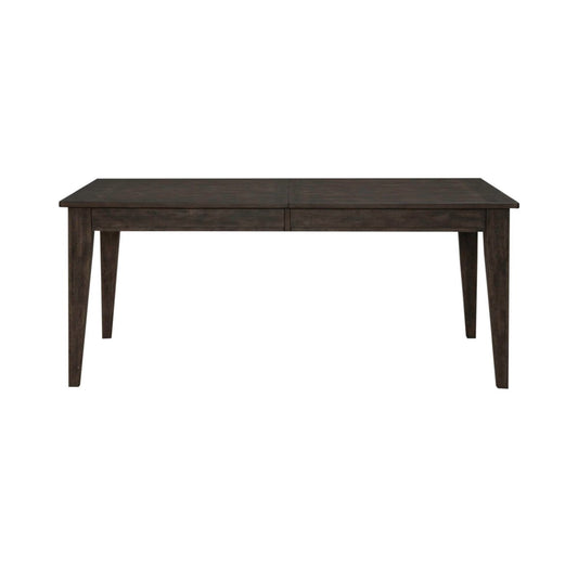 Midland Falls - Rectangular Leg Table - Dark Brown Dining Tables by Liberty Furniture - Walls Furniture & Mattress