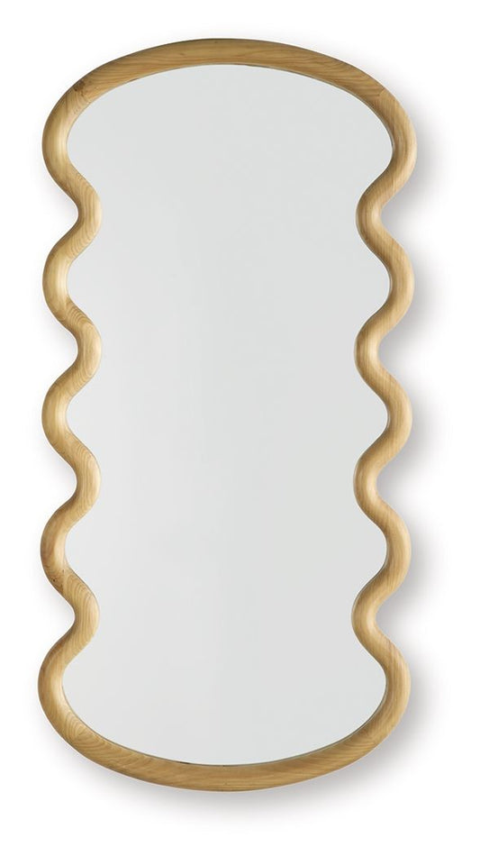 Serendis - Brown - Accent Mirror Accent Mirrors by Signature Design by Ashley® - Walls Furniture & Mattress