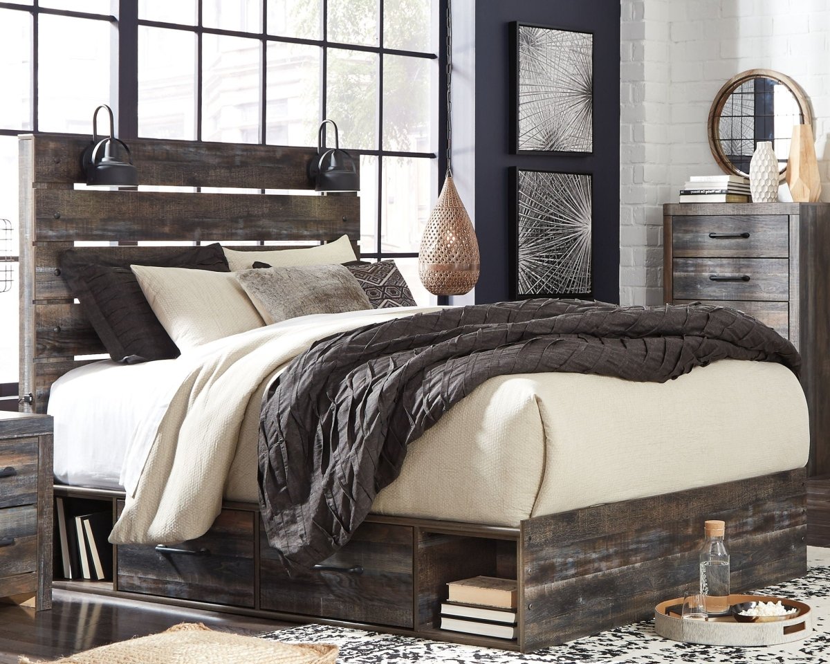 Drystan - Panel Bed Storage Beds by Signature Design by Ashley® - Walls Furniture & Mattress