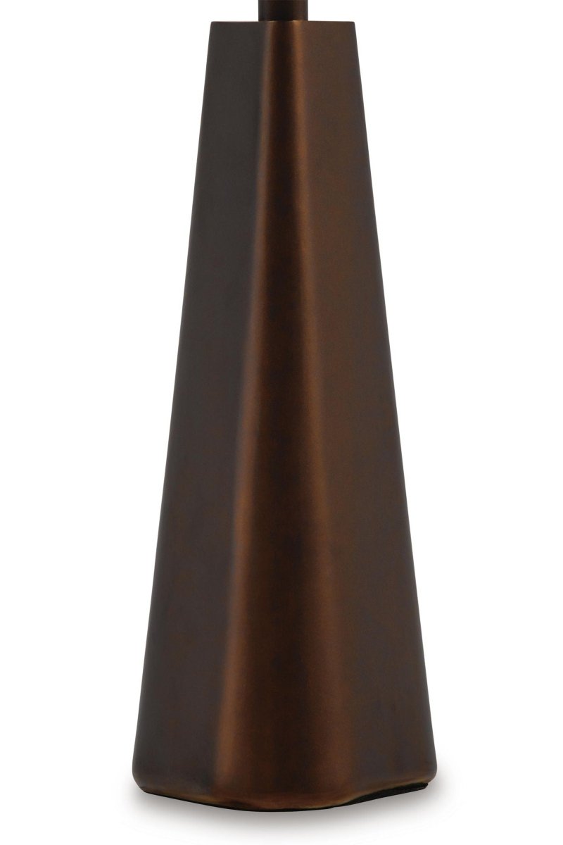 Jendale - Metal Table Lamp - Bronze Finish Table Lamps by Signature Design by Ashley® - Walls Furniture & Mattress