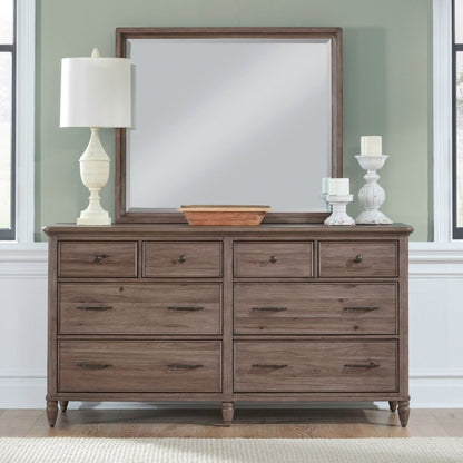 Hickory Grove - Dresser Dresser & Mirror by Liberty Furniture - Walls Furniture & Mattress