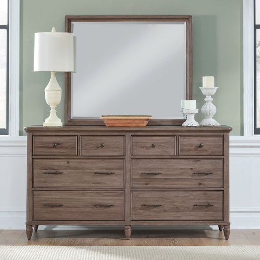 Hickory Grove - Dresser Dresser & Mirror by Liberty Furniture - Walls Furniture & Mattress