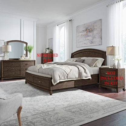 Avalon - Panel Bedroom Set 3 Piece Bedroom Sets by Liberty Furniture - Walls Furniture & Mattress