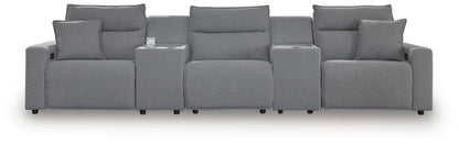 Modmax II - Reclining Sectional - Salt And Pepper Reclining Sectionals by Signature Design by Ashley® - Walls Furniture & Mattress