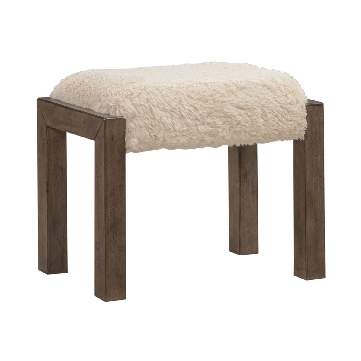 Broadmore - Upholstered Console Stool - Brown Counter Height (24" - 27") by Liberty Furniture - Walls Furniture & Mattress