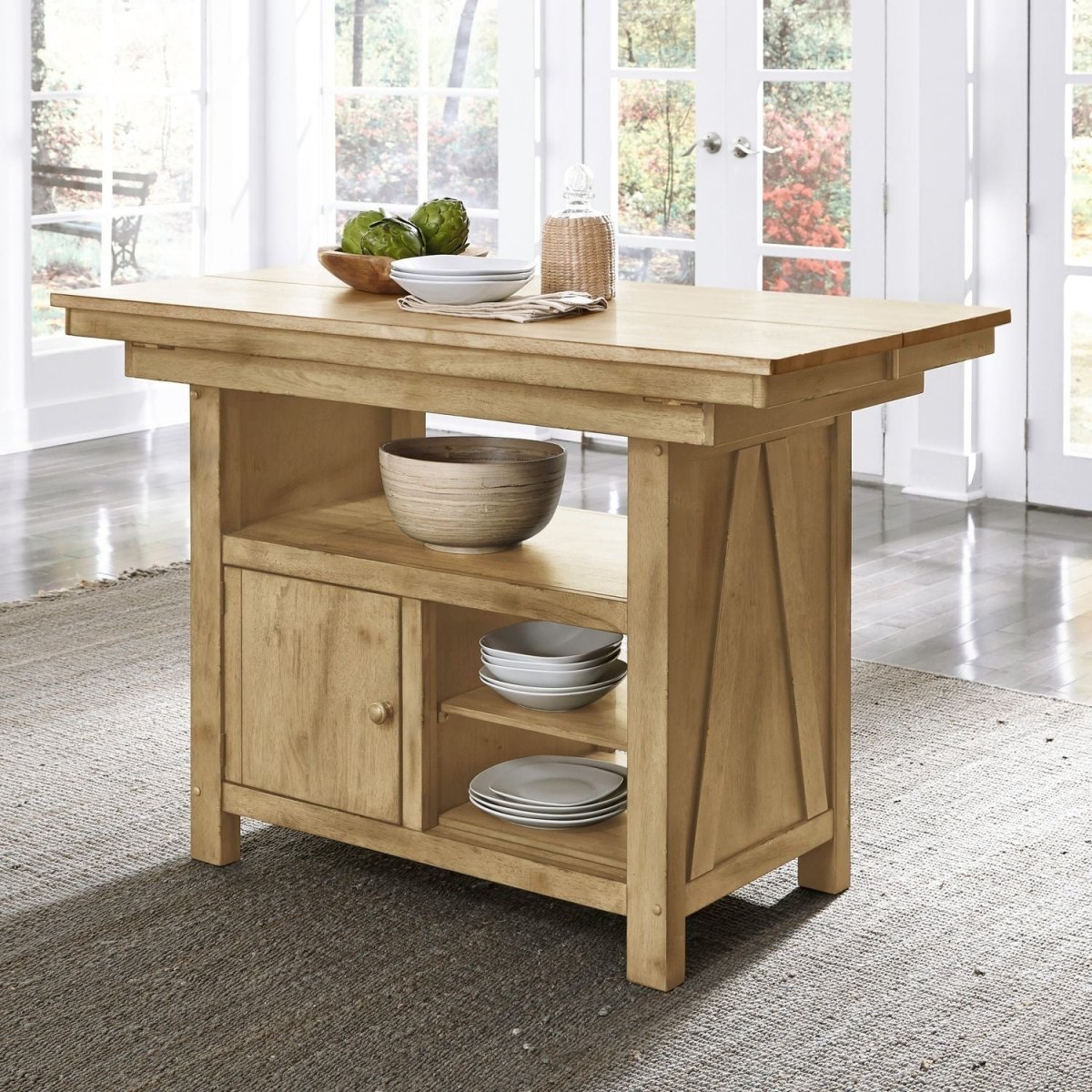 Lindsey Farm - Trestle Table Dining Tables by Liberty Furniture - Walls Furniture & Mattress