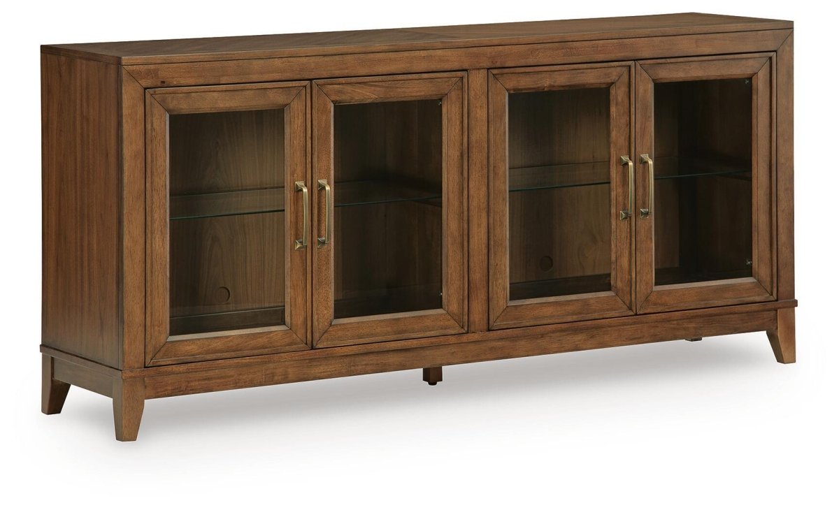 Annswick - Accent Cabinet - Medium Brown Accent Cabinets by Signature Design by Ashley® - Walls Furniture & Mattress