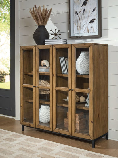 Wrenridge - Gray Brown - Accent Cabinet Accent Cabinets by Signature Design by Ashley® - Walls Furniture & Mattress