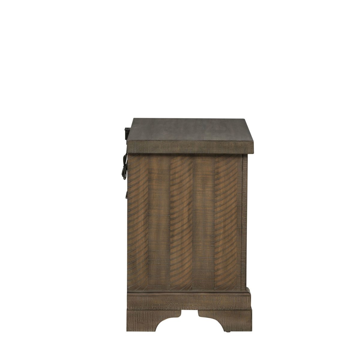Augusta - Two Drawer Nightstand With USB Port Nightstands w/ Charging Stations by New Classic - Walls Furniture & Mattress