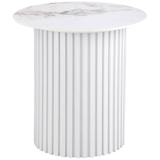 Rowena - Round Sintered Stone Table End Tables by Coaster Fine Furniture - Walls Furniture & Mattress