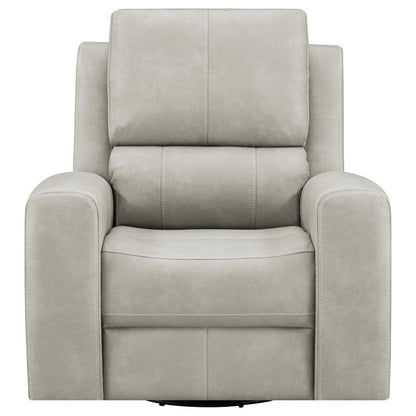 Brickston - Triple Power Swivel Glider Recliner Swivel Glider Chairs by Coaster Fine Furniture - Walls Furniture & Mattress