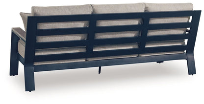 East Beach - Sofa With Cushion - Blue Sofas by Signature Design by Ashley® - Walls Furniture & Mattress