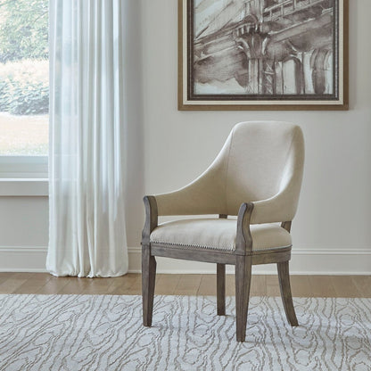 Westfield - Upholstered Arm Chair (RTA) - Light Brown Arm Chairs by Liberty Furniture - Walls Furniture & Mattress