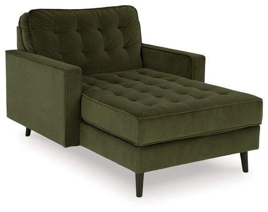 Reveon Lakes - Olive - Chaise Chaises by Ashley® - Walls Furniture & Mattress