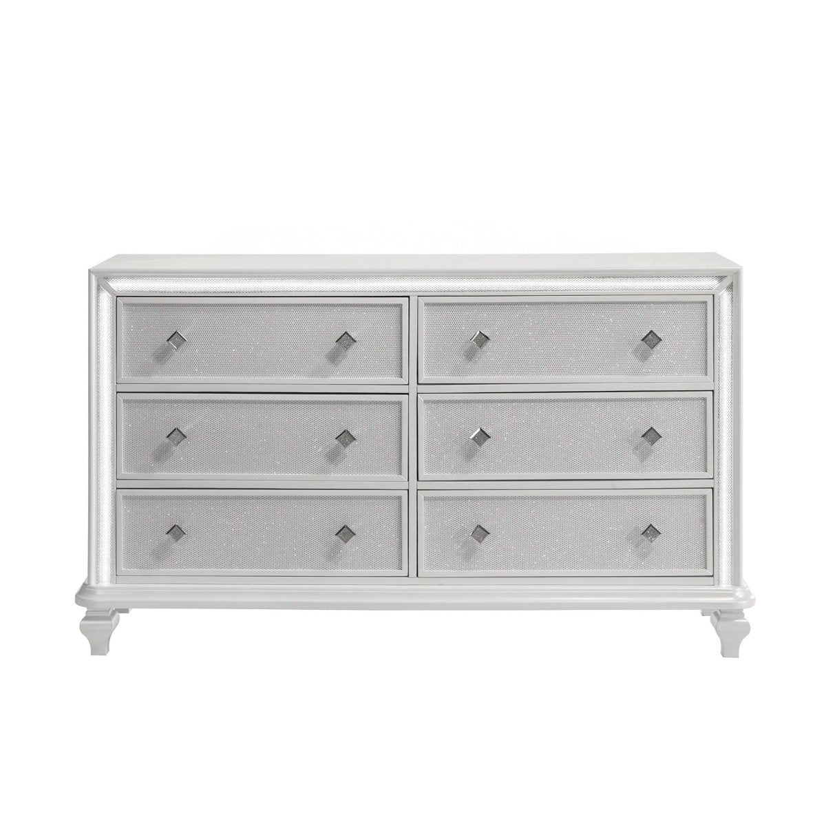 Stardust  - Dresser Dresser & Mirror by New Classic - Walls Furniture & Mattress