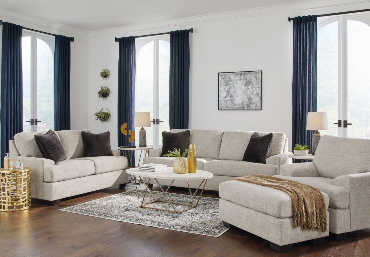 Vayda - Living Room Set Stationary Chair & Ottoman by Signature Design by Ashley® - Walls Furniture & Mattress