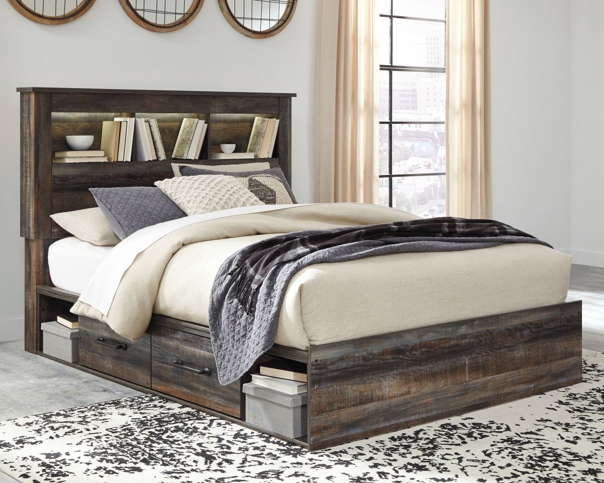Drystan - Panel Bookcase Bed Panel Beds by Signature Design by Ashley® - Walls Furniture & Mattress