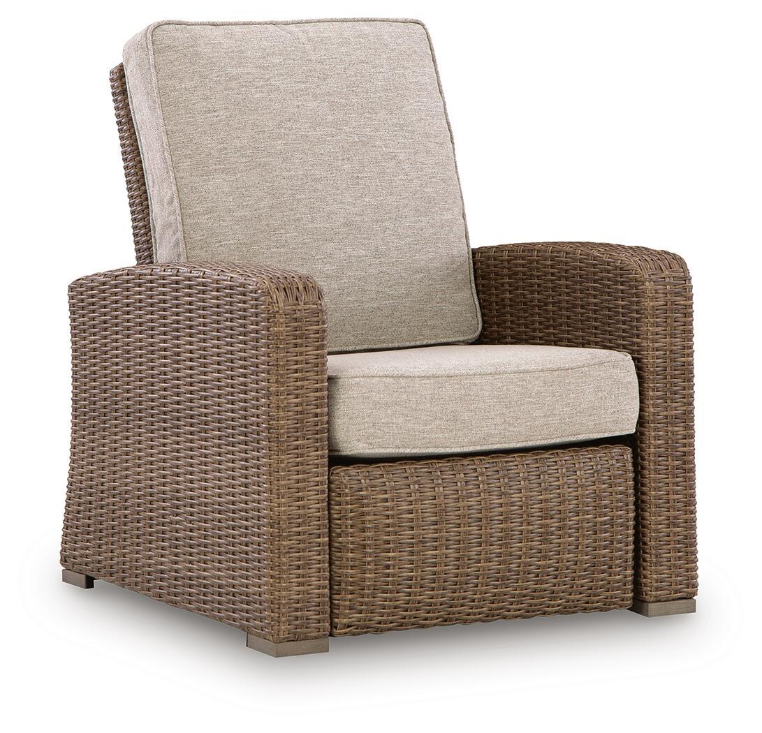 Laguna Heights - Recliner - Beige Arm Chairs by Signature Design by Ashley® - Walls Furniture & Mattress