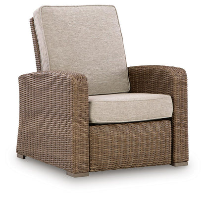 Laguna Heights - Recliner - Beige Arm Chairs by Signature Design by Ashley® - Walls Furniture & Mattress