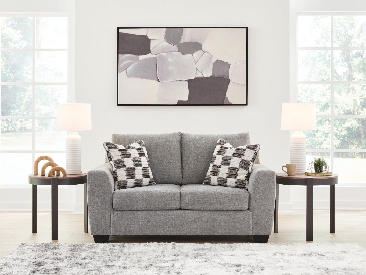 Loreo - Loveseat Stationary Loveseats by Benchcraft® - Walls Furniture & Mattress