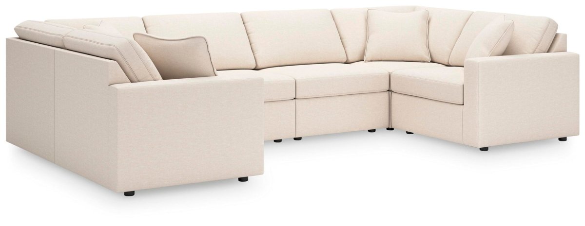 Modmax - Sectional - Oyster Stationary Sectionals by Signature Design by Ashley® - Walls Furniture & Mattress