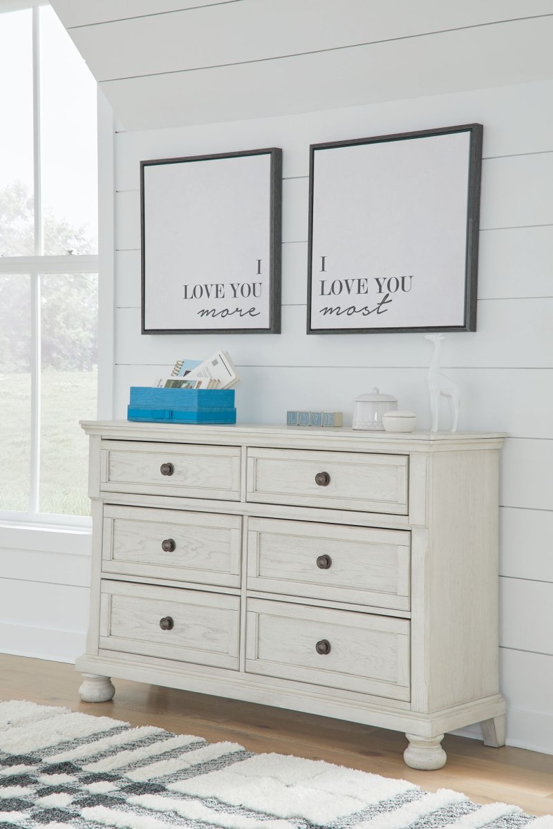 Robbinsdale - Youth Sleigh Storage Bedroom Set 6 Piece Bedroom Sets by Signature Design by Ashley® - Walls Furniture & Mattress