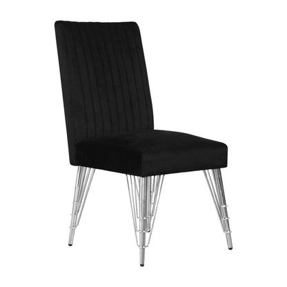 Ava - Dining Chair (Set of 2) - Black Chair Sets by New Classic - Walls Furniture & Mattress