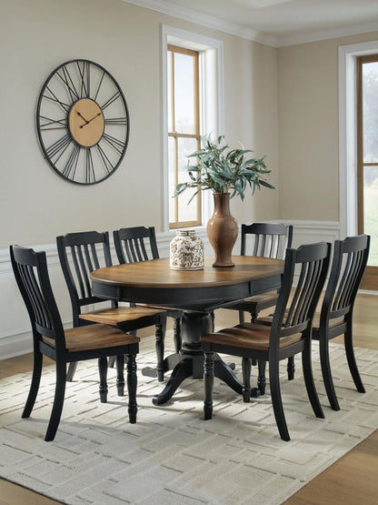 Clorazi - Extension Dining Table Set 5 Piece Dining Room Sets by Signature Design by Ashley® - Walls Furniture & Mattress