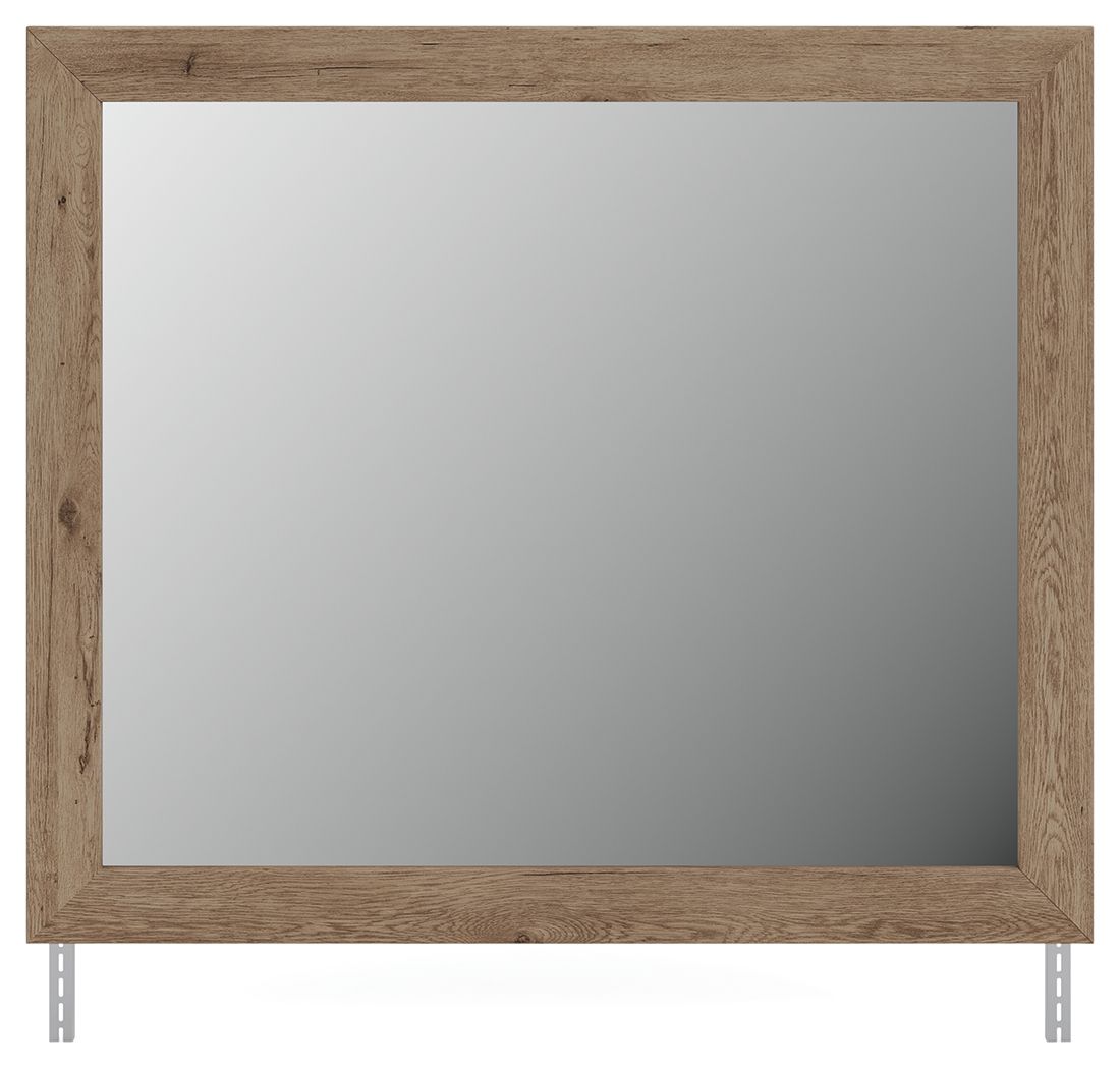 Oliandon - Bedroom Mirror - Light Brown Mirrors by Signature Design by Ashley® - Walls Furniture & Mattress