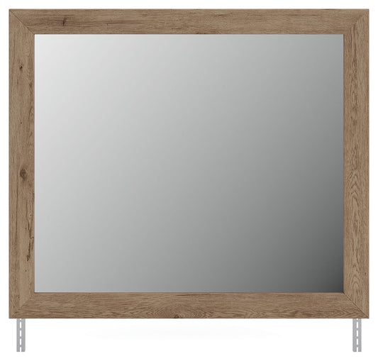 Oliandon - Bedroom Mirror - Light Brown Mirrors by Signature Design by Ashley® - Walls Furniture & Mattress