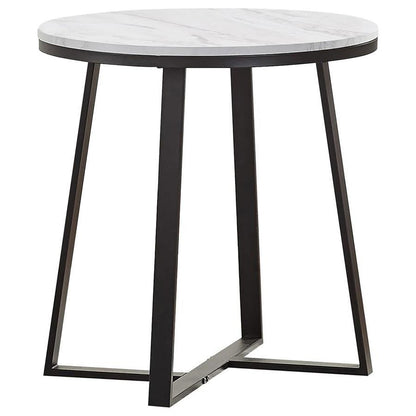 Hugo - Faux Marble Coffee Table Set Table Sets by Coaster Fine Furniture - Walls Furniture & Mattress