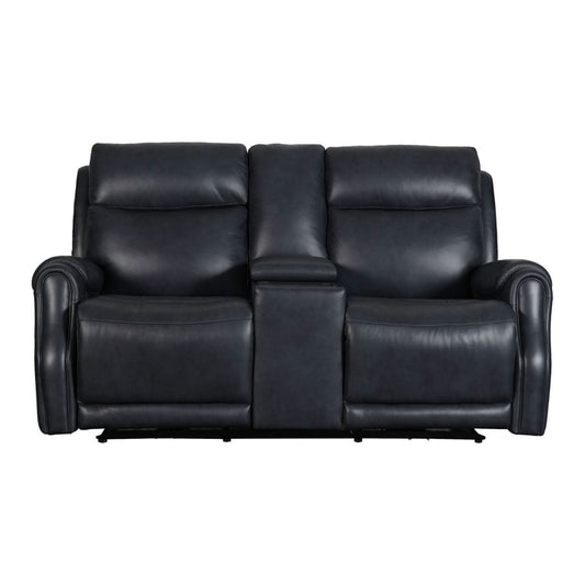 Clinton - Loveseat With Console P3 & ZG - Carmel Slate Reclining Loveseats by Liberty Furniture - Walls Furniture & Mattress
