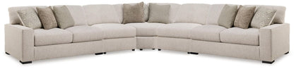 Ballyton - Sectional Stationary Sectionals by Benchcraft® - Walls Furniture & Mattress