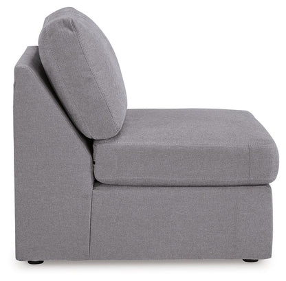 Modmax - Straight Sectional - Granite Stationary Sectionals by Signature Design by Ashley® - Walls Furniture & Mattress