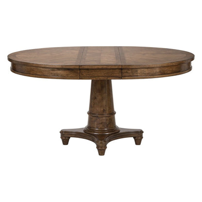 Harrison Heights - Pedestal Table - Sienna Dining Tables with Extensions by Liberty Furniture - Walls Furniture & Mattress
