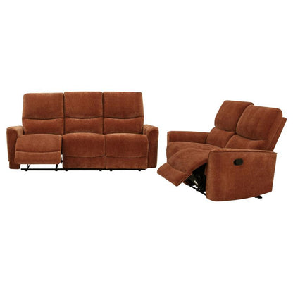 Navarro - Upholstered Reclining Sofa Set Reclining Sofas & Loveseats by Coaster Fine Furniture - Walls Furniture & Mattress