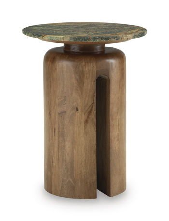 Caplow - Accent Table - Brown / Green Accent Tables by Signature Design by Ashley® - Walls Furniture & Mattress