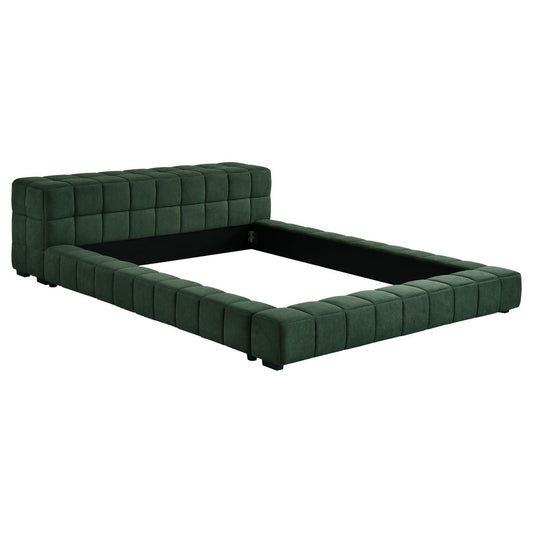 Trinity - Upholstered Platform Bed Upholstered Beds by Coaster Fine Furniture - Walls Furniture & Mattress