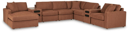 Modmax - U-Shaped Sectional - Spice Stationary Sectionals by Signature Design by Ashley® - Walls Furniture & Mattress