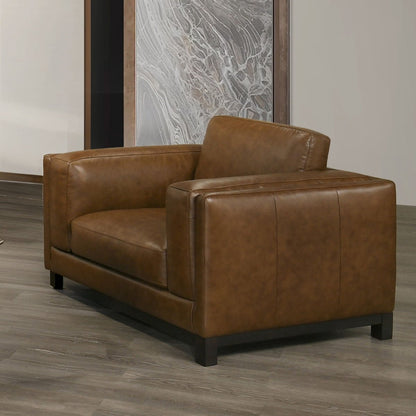 Sayer - Chair - Brown Arm Chairs by New Classic - Walls Furniture & Mattress