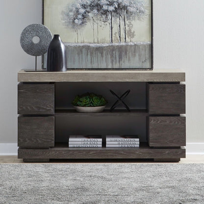 Piedmont - Sofa Table - Charcoal / Ash Sofa Tables by Liberty Furniture - Walls Furniture & Mattress