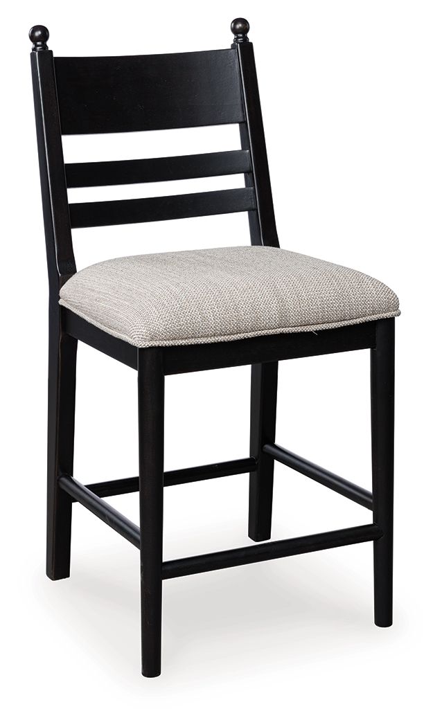 Greddinton - Upholstered Barstool (Set of 2) Stool Sets by Signature Design by Ashley® - Walls Furniture & Mattress