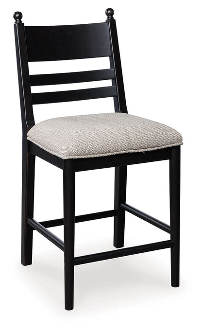 Greddinton - Upholstered Barstool (Set of 2) Stool Sets by Signature Design by Ashley® - Walls Furniture & Mattress