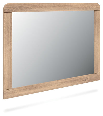 Kinlanni - Bedroom Mirror - Tan Mirrors by Signature Design by Ashley® - Walls Furniture & Mattress