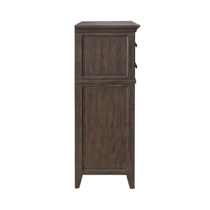 Paradise Valley - 10 Drawer Chesser - Dark Brown Dressers by Liberty Furniture - Walls Furniture & Mattress