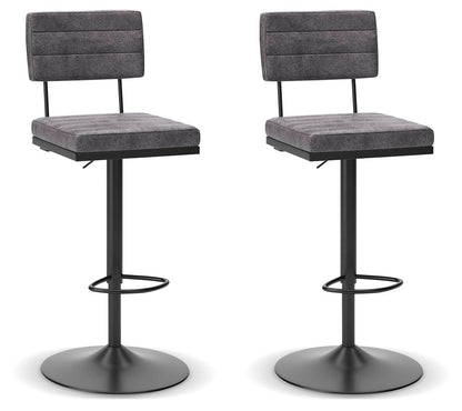 Strumford - Tall Swivel Barstool (Set of 2) Stool Sets by Signature Design by Ashley® - Walls Furniture & Mattress