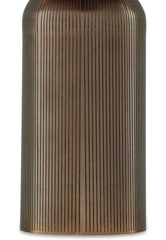 Dorriham - Metal Table Lamp - Light Bronze Finish Table Lamps by Signature Design by Ashley® - Walls Furniture & Mattress