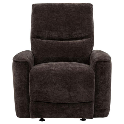 Navarro - Chenille Upholstered Glider Recliner Glider Chairs by Coaster Fine Furniture - Walls Furniture & Mattress