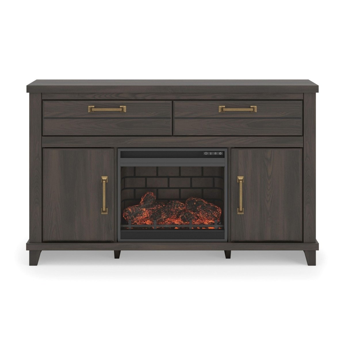 Brazen Valley - TV Stand With Fireplace Option TV Stands by Signature Design by Ashley® - Walls Furniture & Mattress